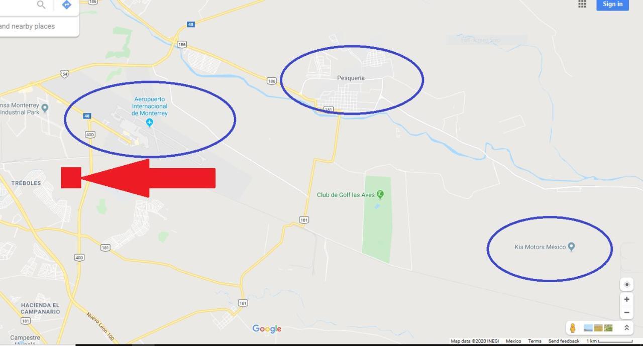 Apartament Kia - Pesqueria - Aeropuerto Monterrey A Zewnętrze zdjęcie